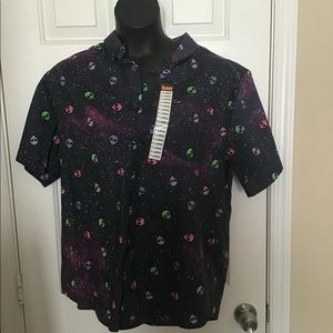 Spencer’s Men’s Alien Print button up shirt